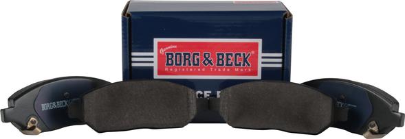 Borg & Beck BBP2599 - Тормозные колодки, дисковые, комплект autosila-amz.com