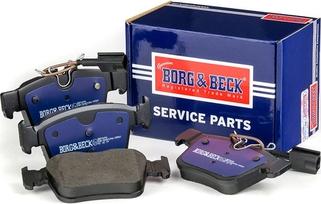 Borg & Beck BBP2696 - Тормозные колодки, дисковые, комплект autosila-amz.com