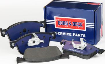 Borg & Beck BBP2634 - Тормозные колодки, дисковые, комплект autosila-amz.com
