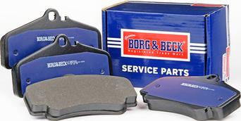 Borg & Beck BBP2632 - Тормозные колодки, дисковые, комплект autosila-amz.com