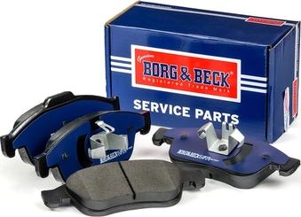 Borg & Beck BBP2098 - Тормозные колодки, дисковые, комплект autosila-amz.com