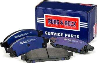 Borg & Beck BBP2054 - Тормозные колодки, дисковые, комплект autosila-amz.com