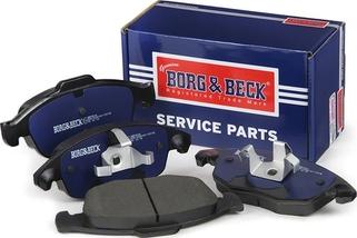 Borg & Beck BBP2069 - Тормозные колодки, дисковые, комплект autosila-amz.com