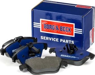 Borg & Beck BBP2062 - Тормозные колодки, дисковые, комплект autosila-amz.com