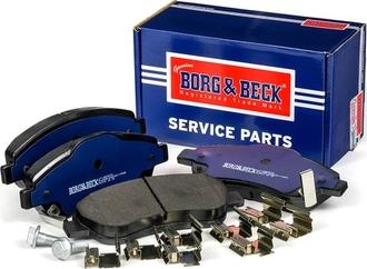 Borg & Beck BBP2074 - Тормозные колодки, дисковые, комплект autosila-amz.com