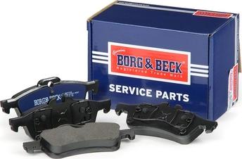 Borg & Beck BBP2142 - Тормозные колодки, дисковые, комплект autosila-amz.com