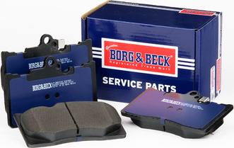 Borg & Beck BBP2153 - Тормозные колодки, дисковые, комплект autosila-amz.com
