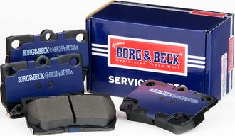 Borg & Beck BBP2157 - Тормозные колодки, дисковые, комплект autosila-amz.com