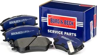 Borg & Beck BBP2102 - Тормозные колодки, дисковые, комплект autosila-amz.com