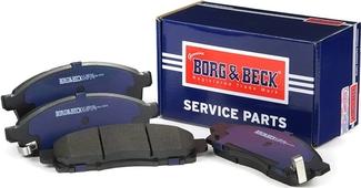 Borg & Beck BBP2189 - Тормозные колодки, дисковые, комплект autosila-amz.com