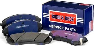 Borg & Beck BBP2126 - Тормозные колодки, дисковые, комплект autosila-amz.com