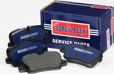 Borg & Beck BBP2842 - Тормозные колодки, дисковые, комплект autosila-amz.com