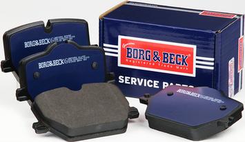 Borg & Beck BBP2856 - Тормозные колодки, дисковые, комплект autosila-amz.com