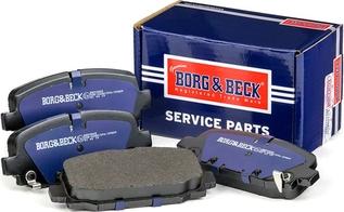 Borg & Beck BBP2805 - Тормозные колодки, дисковые, комплект autosila-amz.com