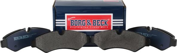 Borg & Beck BBP2839 - Тормозные колодки, дисковые, комплект autosila-amz.com