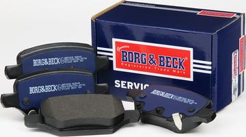 Borg & Beck BBP2838 - Тормозные колодки, дисковые, комплект autosila-amz.com