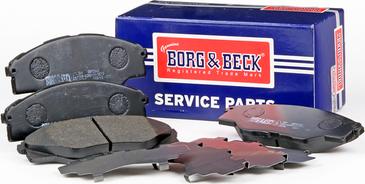 Borg & Beck BBP2348 - Тормозные колодки, дисковые, комплект autosila-amz.com