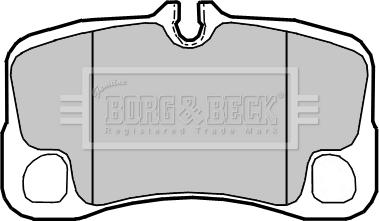 Borg & Beck BBP2359 - Тормозные колодки, дисковые, комплект autosila-amz.com