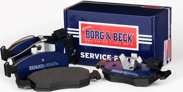 Borg & Beck BBP2310 - Тормозные колодки, дисковые, комплект autosila-amz.com