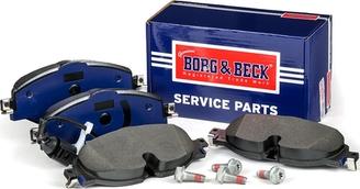 Borg & Beck BBP2381 - Тормозные колодки, дисковые, комплект autosila-amz.com