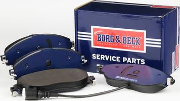 Borg & Beck BBP2339 - Тормозные колодки, дисковые, комплект autosila-amz.com
