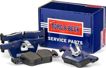 Borg & Beck BBP2335 - Тормозные колодки, дисковые, комплект autosila-amz.com