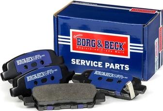 Borg & Beck BBP2326 - Тормозные колодки, дисковые, комплект autosila-amz.com