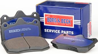 Borg & Beck BBP2259 - Тормозные колодки, дисковые, комплект autosila-amz.com