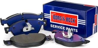 Borg & Beck BBP2218 - Тормозные колодки, дисковые, комплект autosila-amz.com