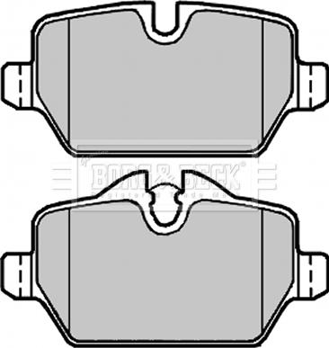 Borg & Beck BBP2285 - Тормозные колодки, дисковые, комплект autosila-amz.com