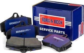 Borg & Beck BBP2235 - Тормозные колодки, дисковые, комплект autosila-amz.com