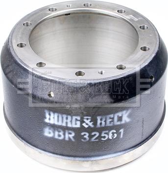 Borg & Beck BBR32561 - Тормозной барабан autosila-amz.com
