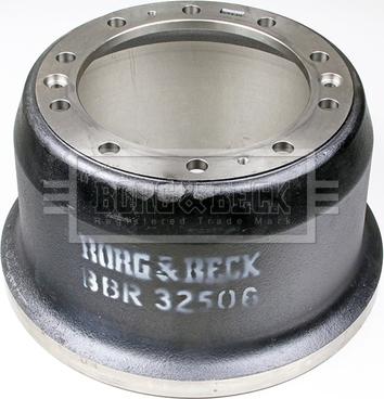Borg & Beck BBR32506 - Тормозной барабан autosila-amz.com
