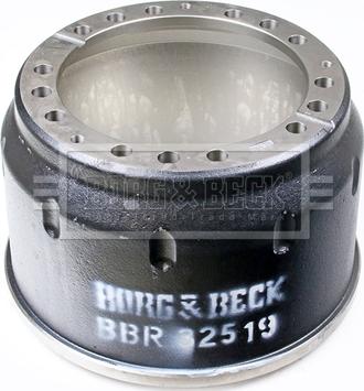 Borg & Beck BBR32519 - Тормозной барабан autosila-amz.com