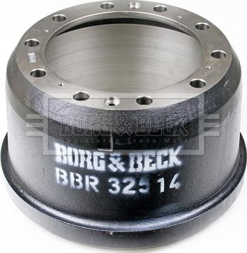 Borg & Beck BBR32514 - Тормозной барабан autosila-amz.com