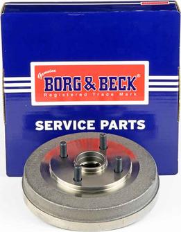 Borg & Beck BBR7249 - Тормозной барабан autosila-amz.com