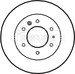 Borg & Beck BBR7239 - Тормозной барабан autosila-amz.com