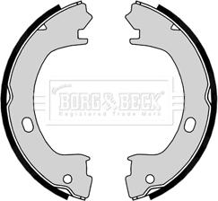 Borg & Beck BBS6440 - Комплект тормозов, ручник, парковка autosila-amz.com