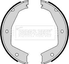 Borg & Beck BBS6441 - Комплект тормозов, ручник, парковка autosila-amz.com