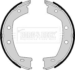 Borg & Beck BBS6405 - Комплект тормозов, ручник, парковка autosila-amz.com
