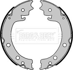 Borg & Beck BBS6485 - Комплект тормозов, ручник, парковка autosila-amz.com