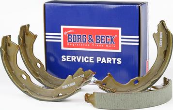 Borg & Beck BBS6430 - Комплект тормозов, ручник, парковка autosila-amz.com