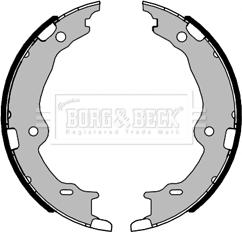 Borg & Beck BBS6473 - Комплект тормозов, ручник, парковка autosila-amz.com