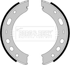Borg & Beck BBS6477 - Комплект тормозов, ручник, парковка autosila-amz.com