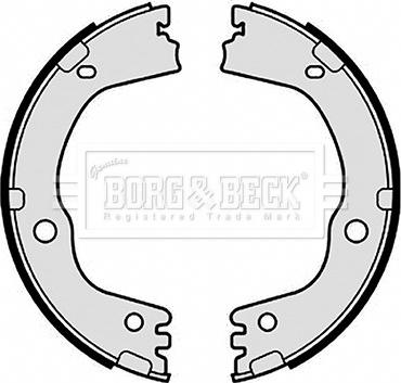 Borg & Beck BBS6512 - Комплект тормозов, ручник, парковка autosila-amz.com