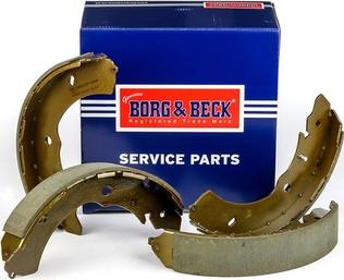 Borg & Beck BBS6524 - Комплект тормозных колодок, барабанные autosila-amz.com