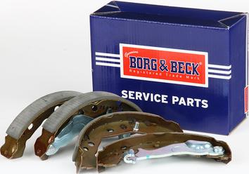 Borg & Beck BBS6521 - Комплект тормозных колодок, барабанные autosila-amz.com