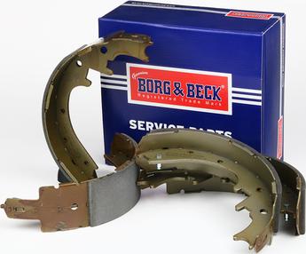 Borg & Beck BBS6528 - Комплект тормозных колодок, барабанные autosila-amz.com