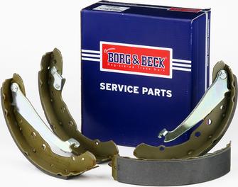 Borg & Beck BBS6051 - Комплект тормозных колодок, барабанные autosila-amz.com