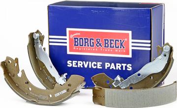 Borg & Beck BBS6057 - Комплект тормозных колодок, барабанные autosila-amz.com